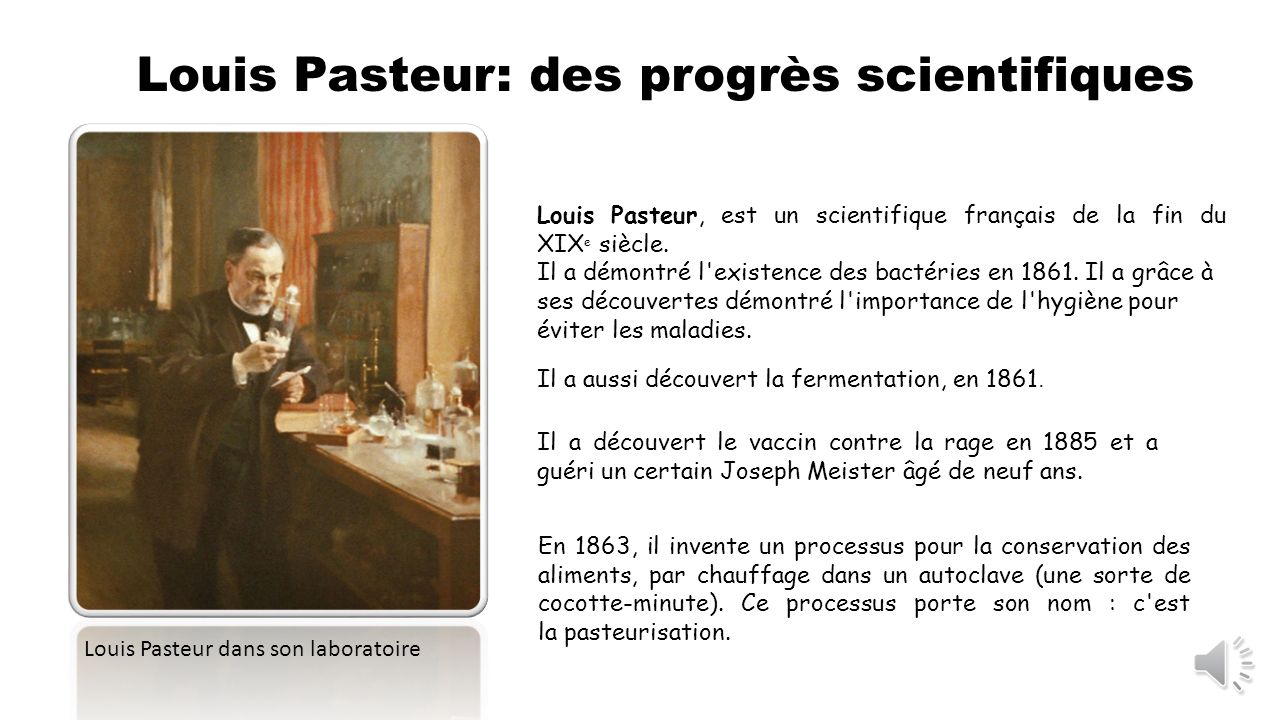 progrès scientifique et technique au 19eme siecle